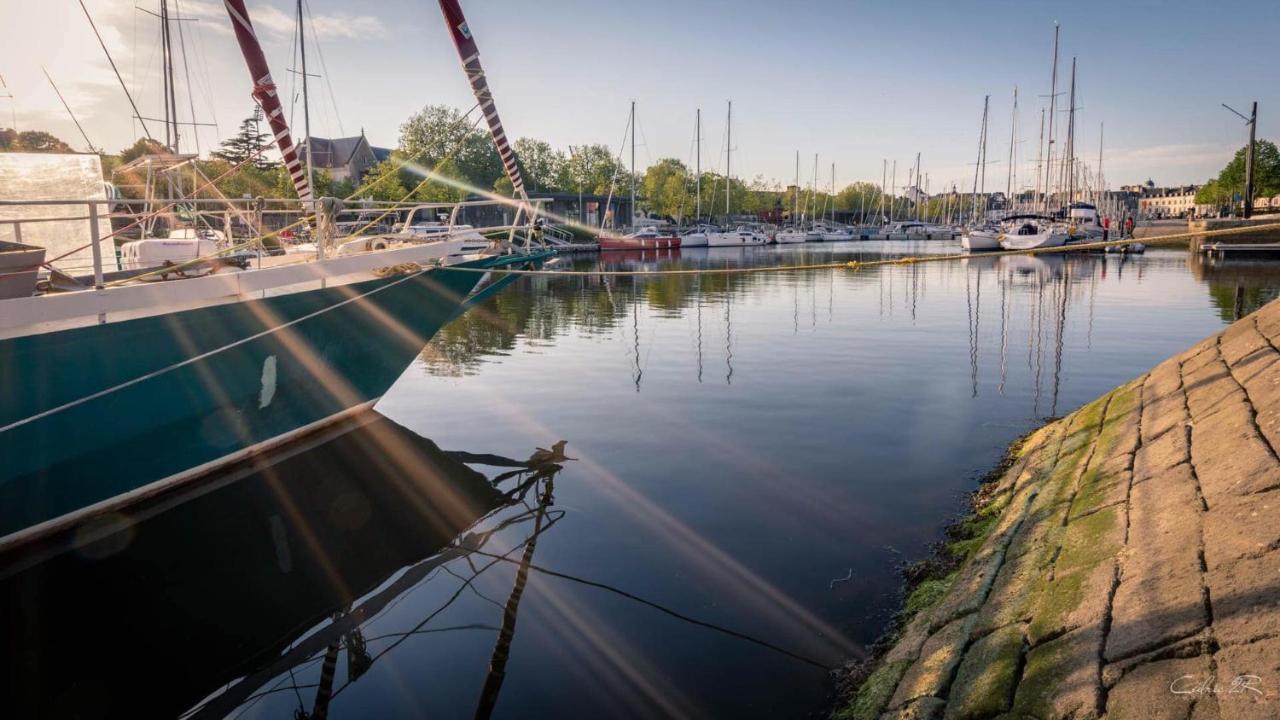 Appartement Duplex Proche Port Avec Velos Vannes Bagian luar foto